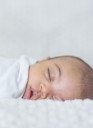 Photo of infant sleeping