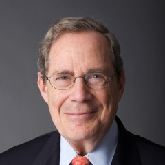 Portrait photograph of Peter Edelman