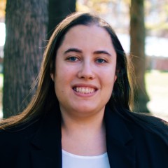 Portrait photograph of Carly Wasserman