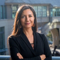 Portrait photograph of Élida Bautista