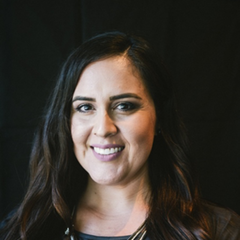 Portrait photograph of Joanne Rodriguez