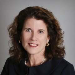 Portrait photograph of Mary E McCutcheon
