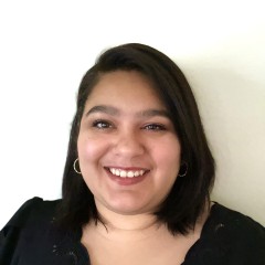 Portrait photograph of Rosa Chiguila