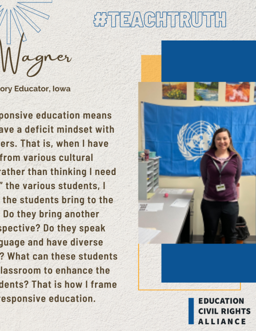 Liz Wagner Vignette on TeachTruth
