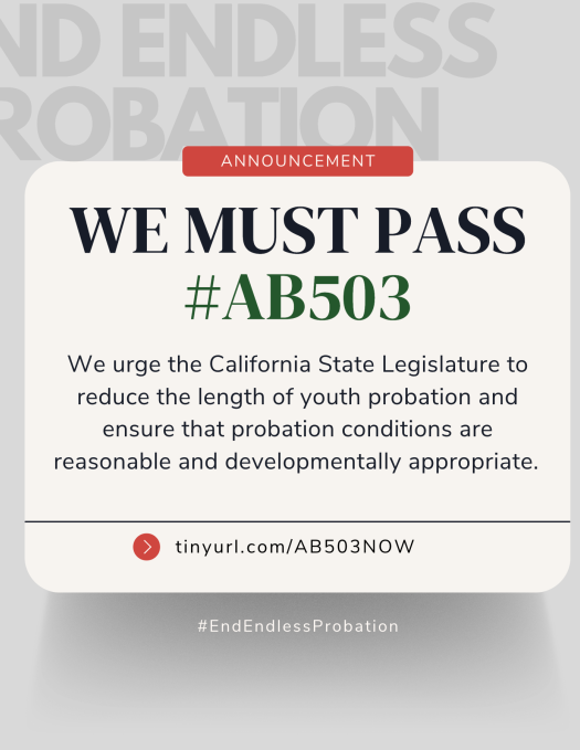 We must Pass AB 503