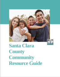 Report cover with title and picture of a family of four