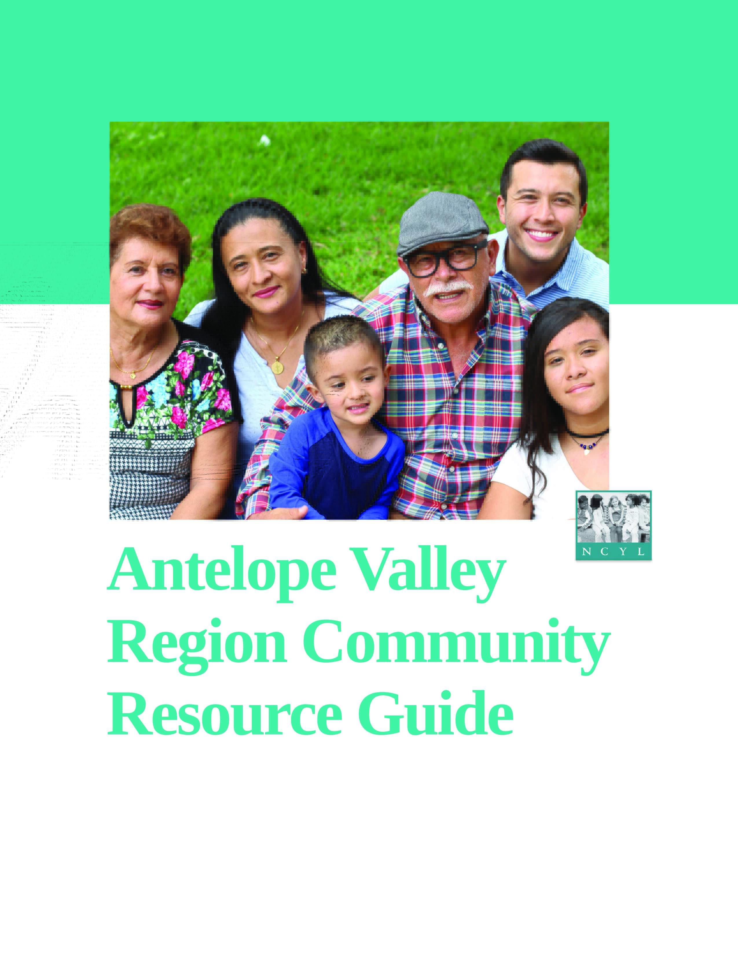 Antelope Valley Community Resource Guide | National Center for Youth Law