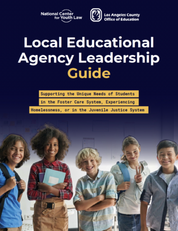 Local Educational Agency Leadership Guide