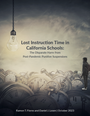 New research details lost instruction time in California schools, underscores disparate harm of post-pandemic punitive suspensions