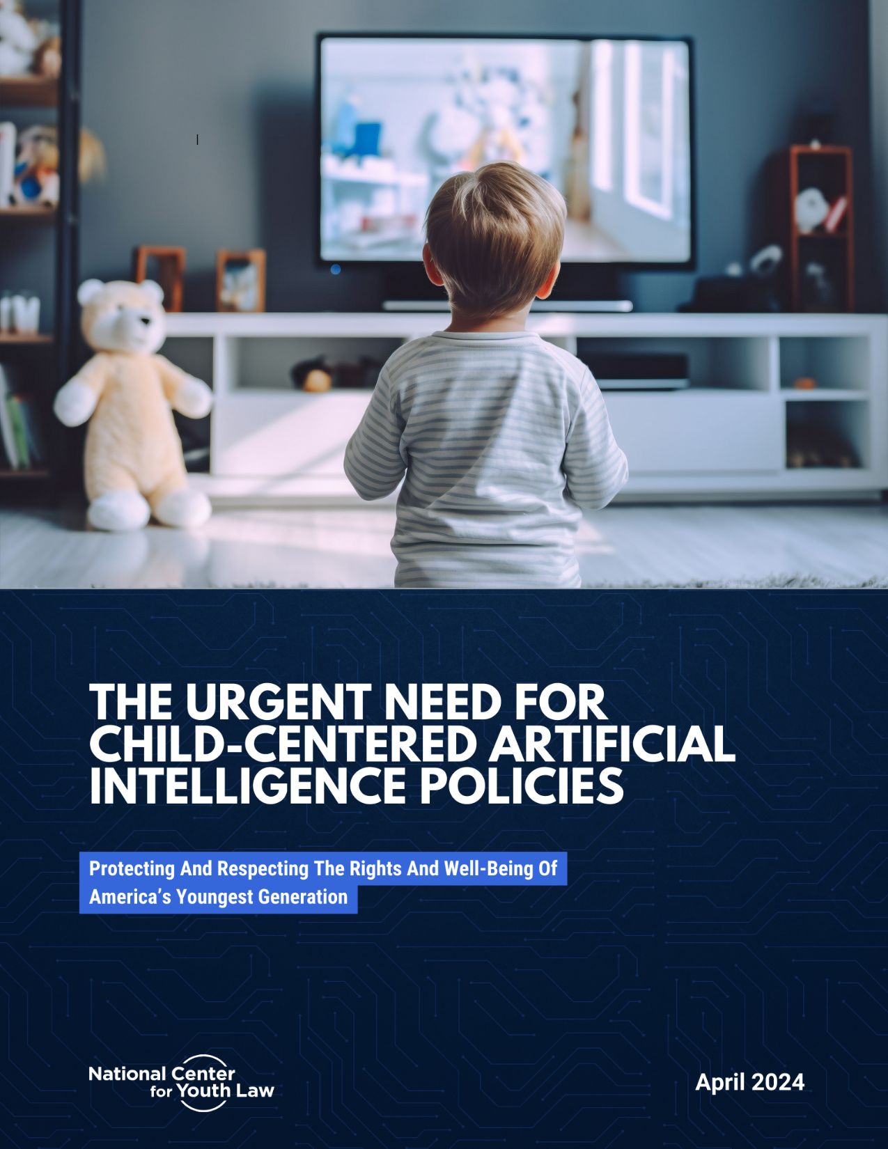 Cover of NCYL's AI brief